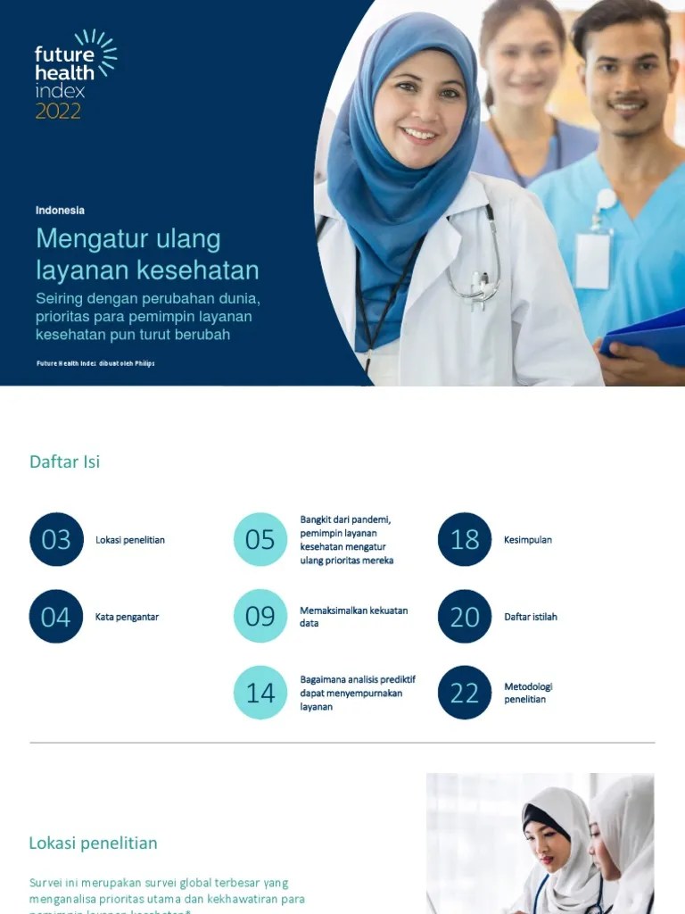 Philips Future Health Index 2022 Report Healthcare Hits Reset Indonesia | PDF