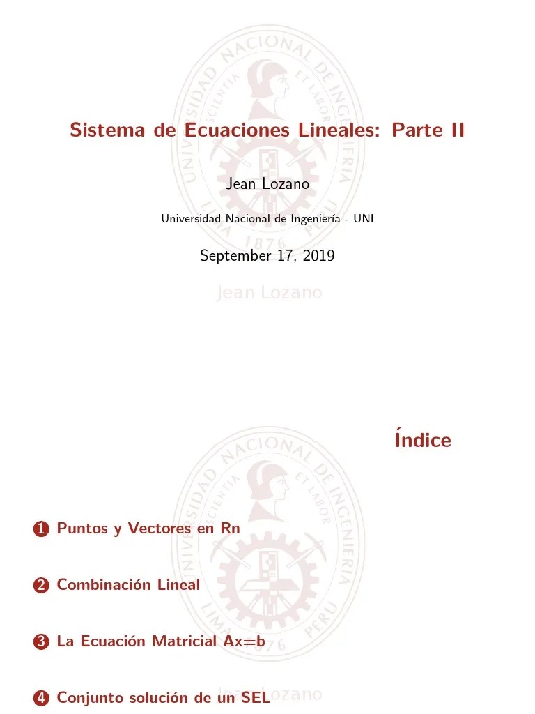 Lineal Lec 3 | PDF | Espacio Vectorial | Vector Euclidiano