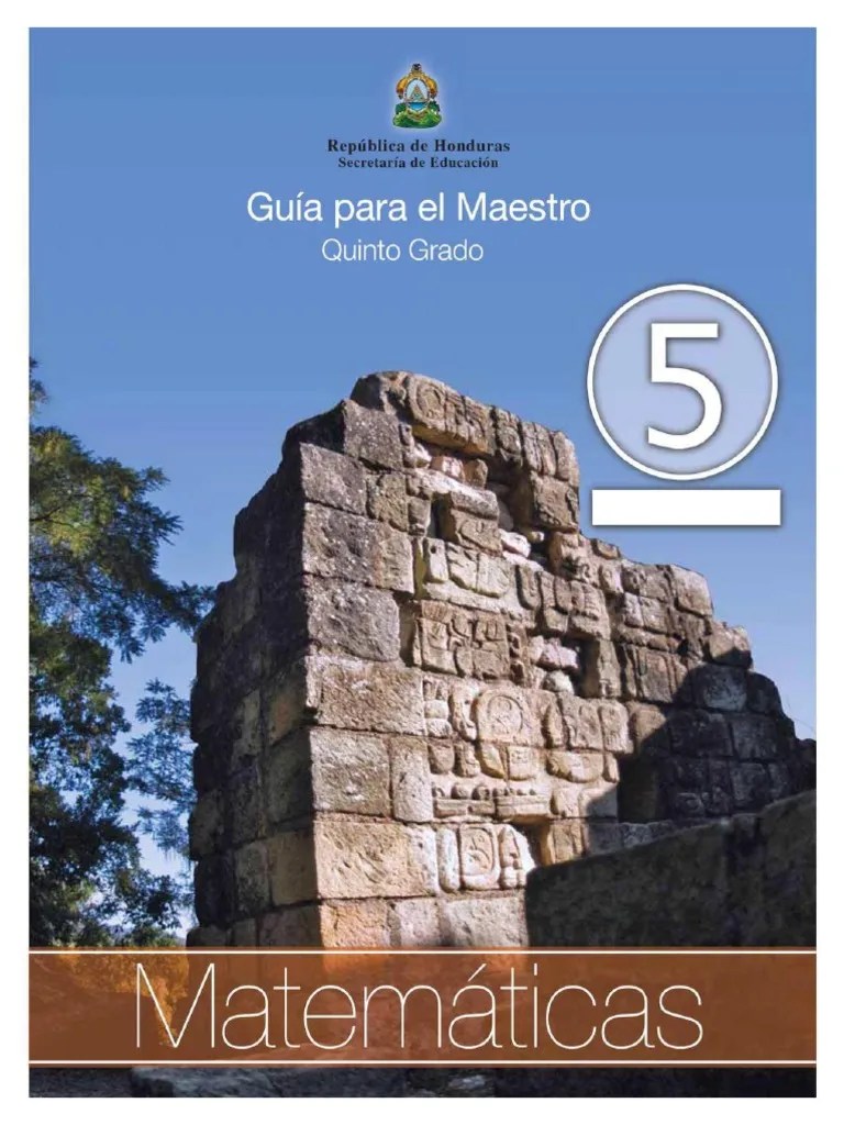 Matematicas Quinto Grado | PDF