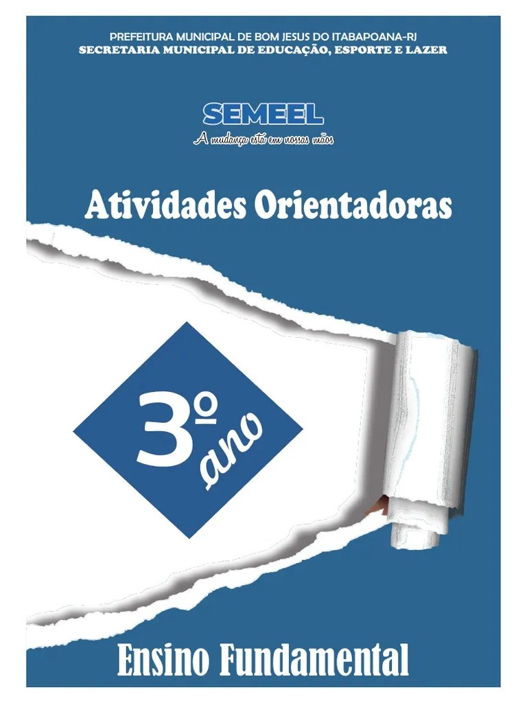Atividades 3o Ano 3a Semana | PDF