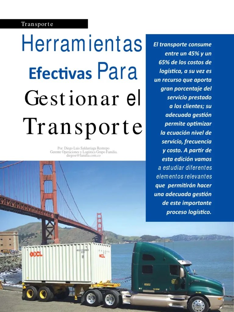 Gestión De Transportes | PDF