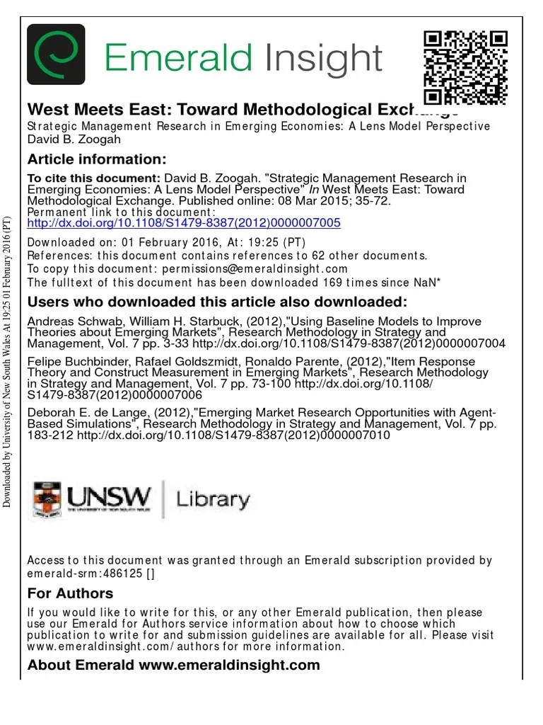 Strategic Management | PDF