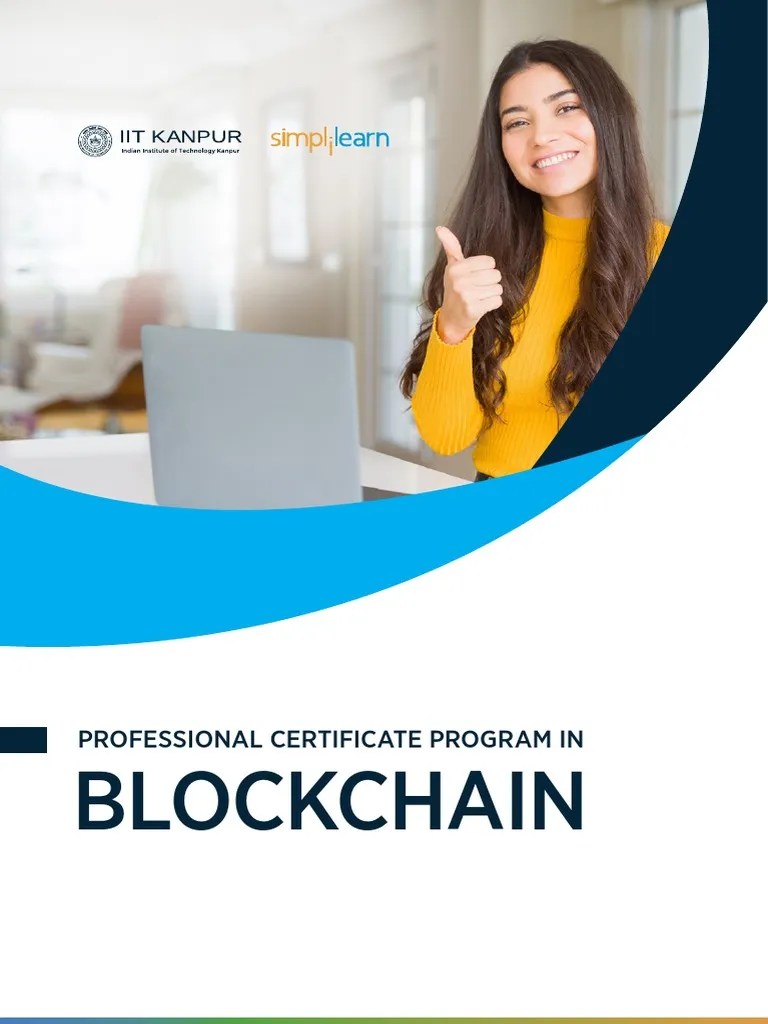 Professional Certificate Program In Blockchain By IIT Kanpur V8 - Tech Version | PDF ...