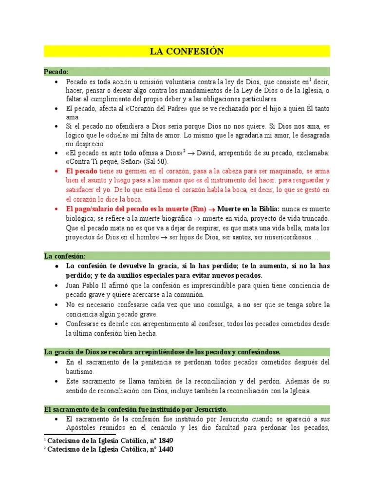 La Confesión | PDF