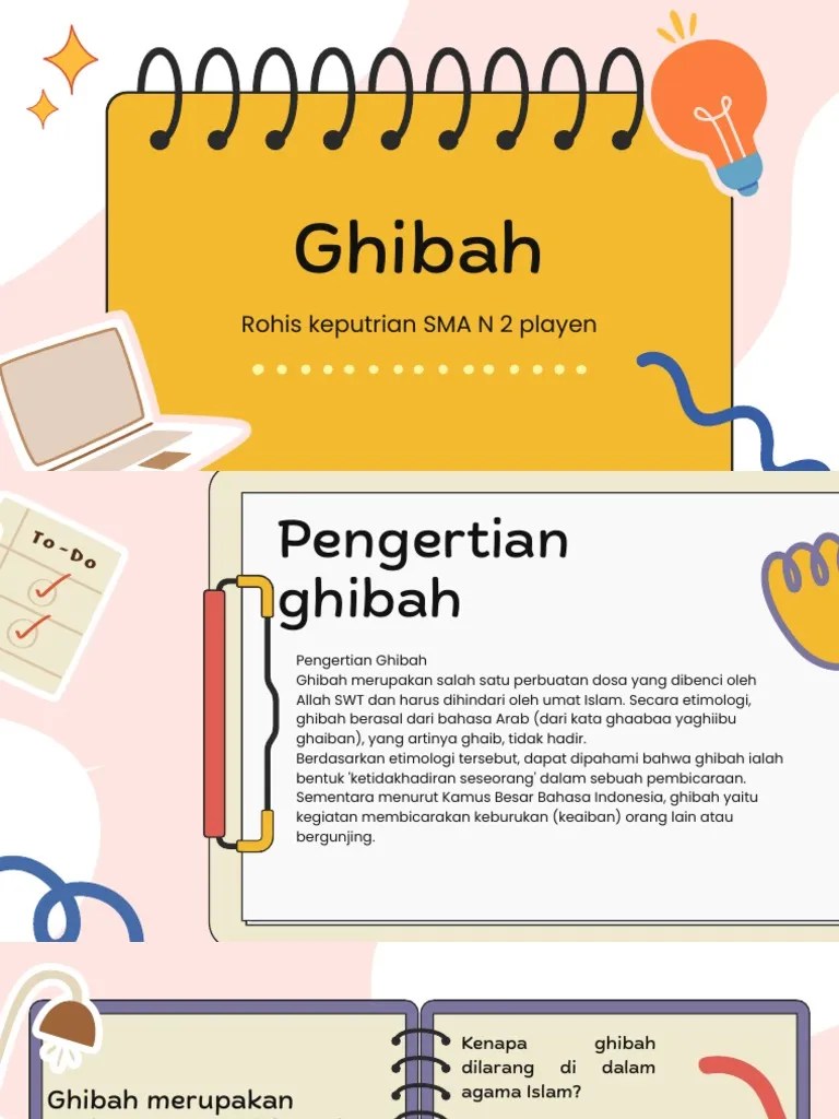 Materi Keputrian Ghibah | PDF
