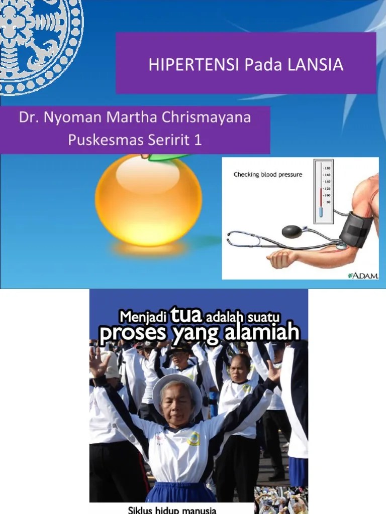 Penyuluhan Hipertensi Pada Lansia | PDF