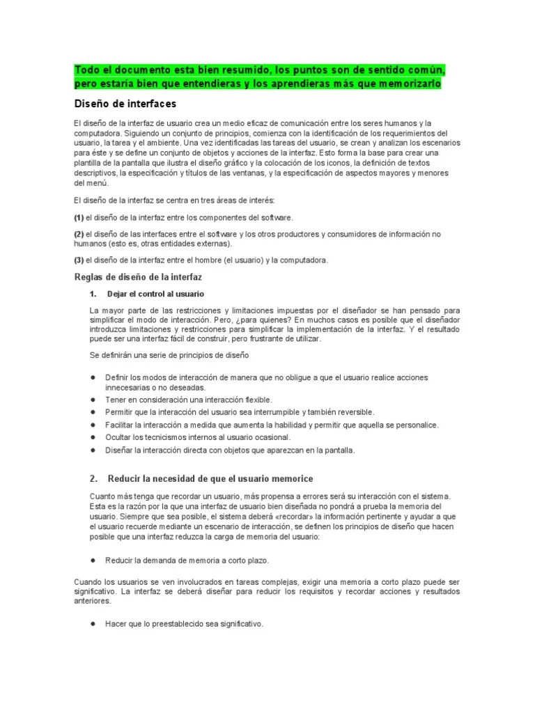 2.3 - Diseño De Interfaces | PDF | Interfaz De Usuario | Usuario (informática)