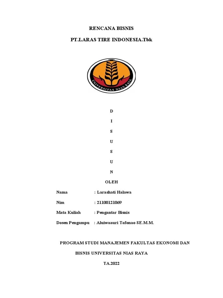 CONTOH_STUDI_KELAYAKAN_BISNIS | PDF