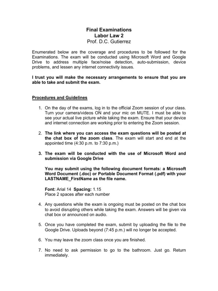 LABOR FINALS June 2022 | PDF | Strike Action | Collective Bargaining