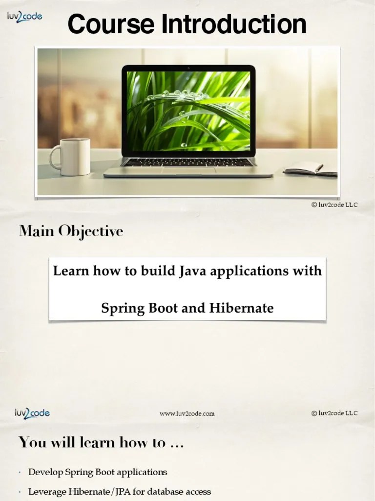 01 Spring Boot Overview | PDF | Spring Framework | Computer Engineering