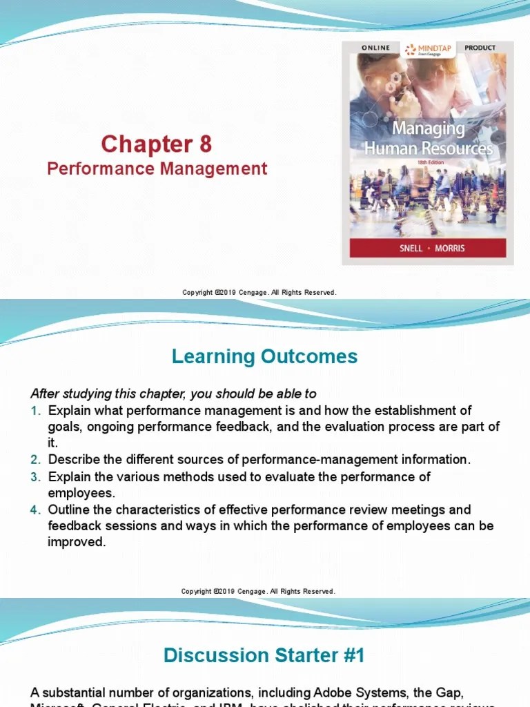 07DRG Lecture Week 9 - Performance Management | PDF | Performance Appraisal | Performance Management