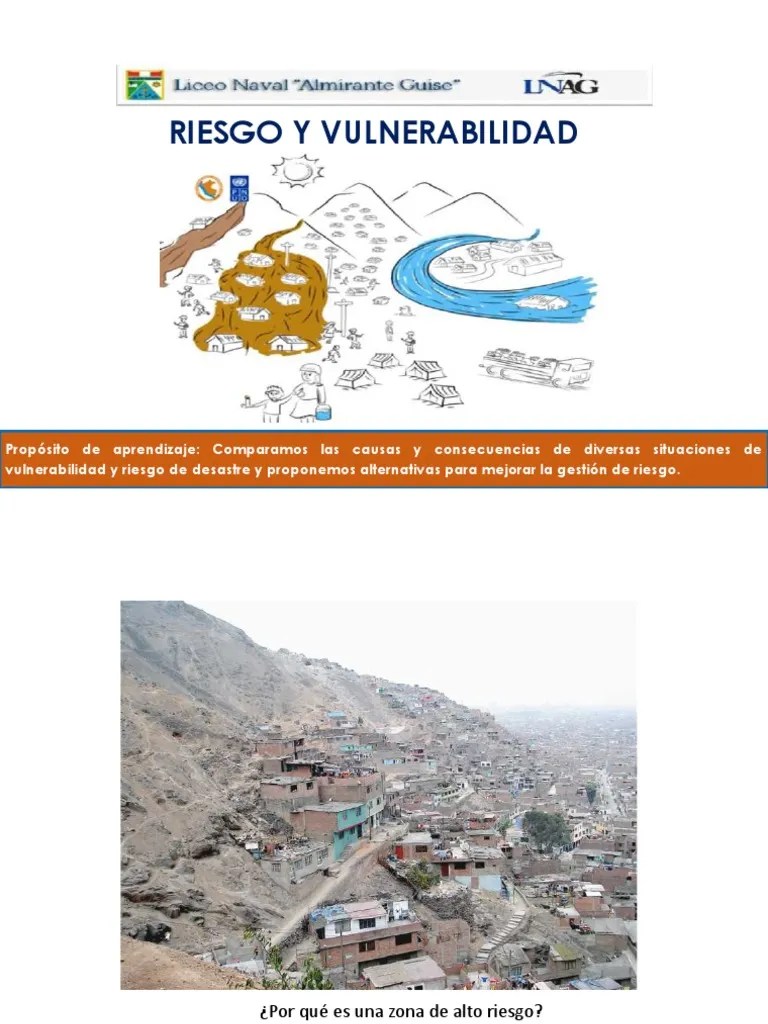 Riesgo Y Vulnerabilidad | PDF | Riesgo | Entorno Natural