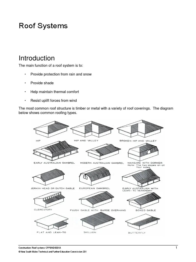 Construction Of Roof Systems | PDF | Roof | Truss