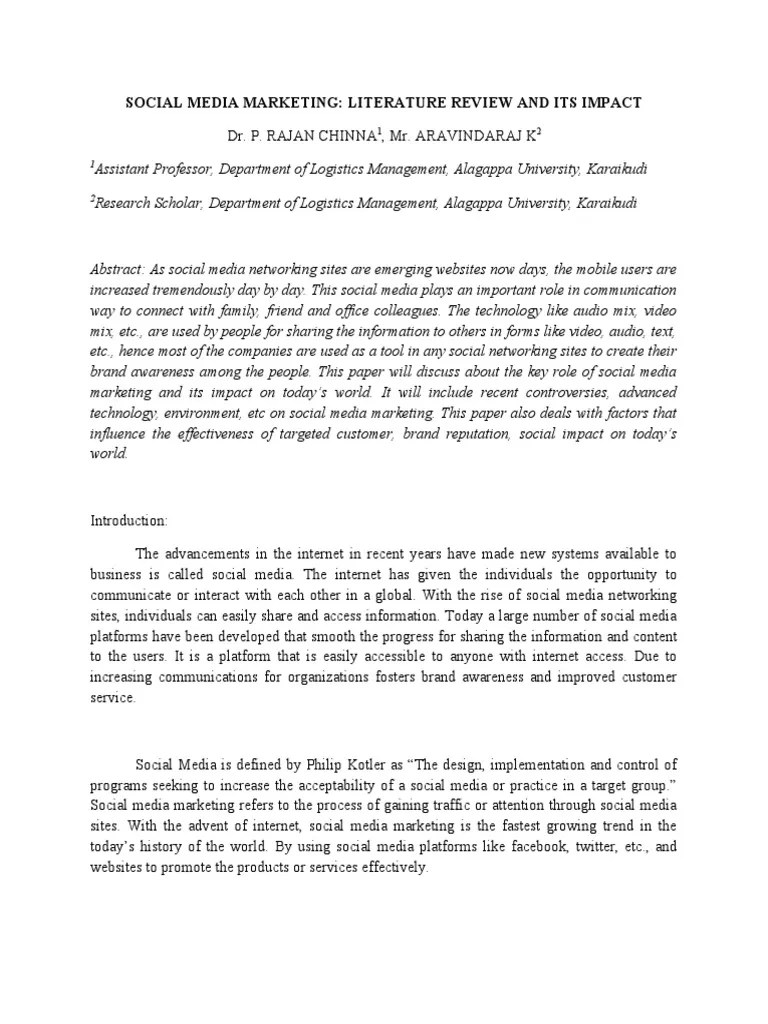 Social Media Marketing | PDF | Popular Culture & Media Studies | Social ...