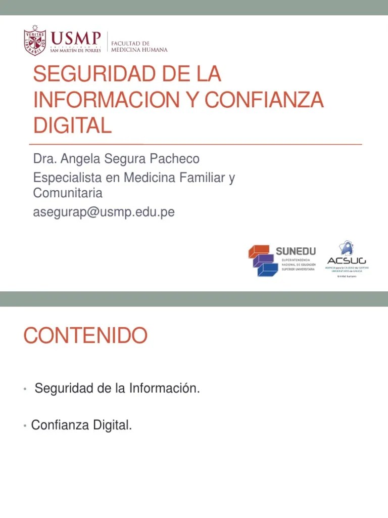 Tema 10 - Seguridad Y Confianza Digital | PDF | La Seguridad Informática | Seguridad