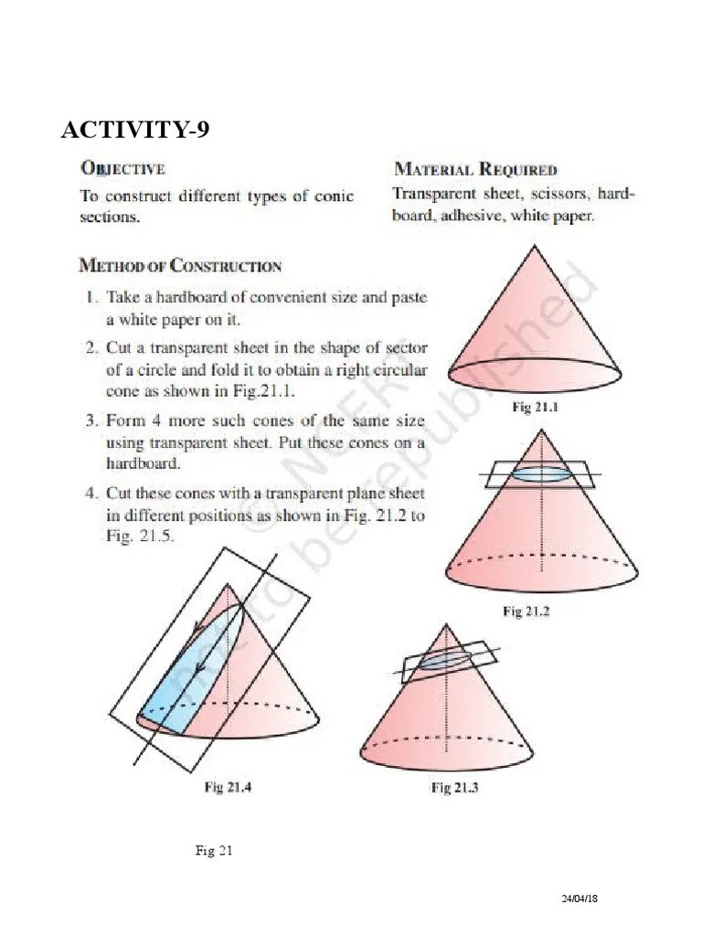 Activity 9-Different Conic Sections | PDF