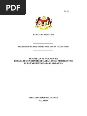 Jadual di atas menunjukkan gred dari jusa c ke atas sehingga ke gred. Pencen Jusa