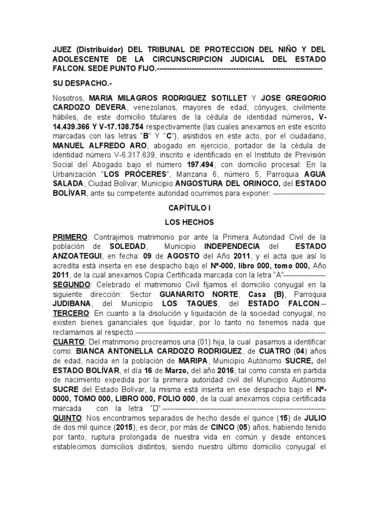 Divorcio Maria | PDF | Divorcio | Propiedad De La Comunidad