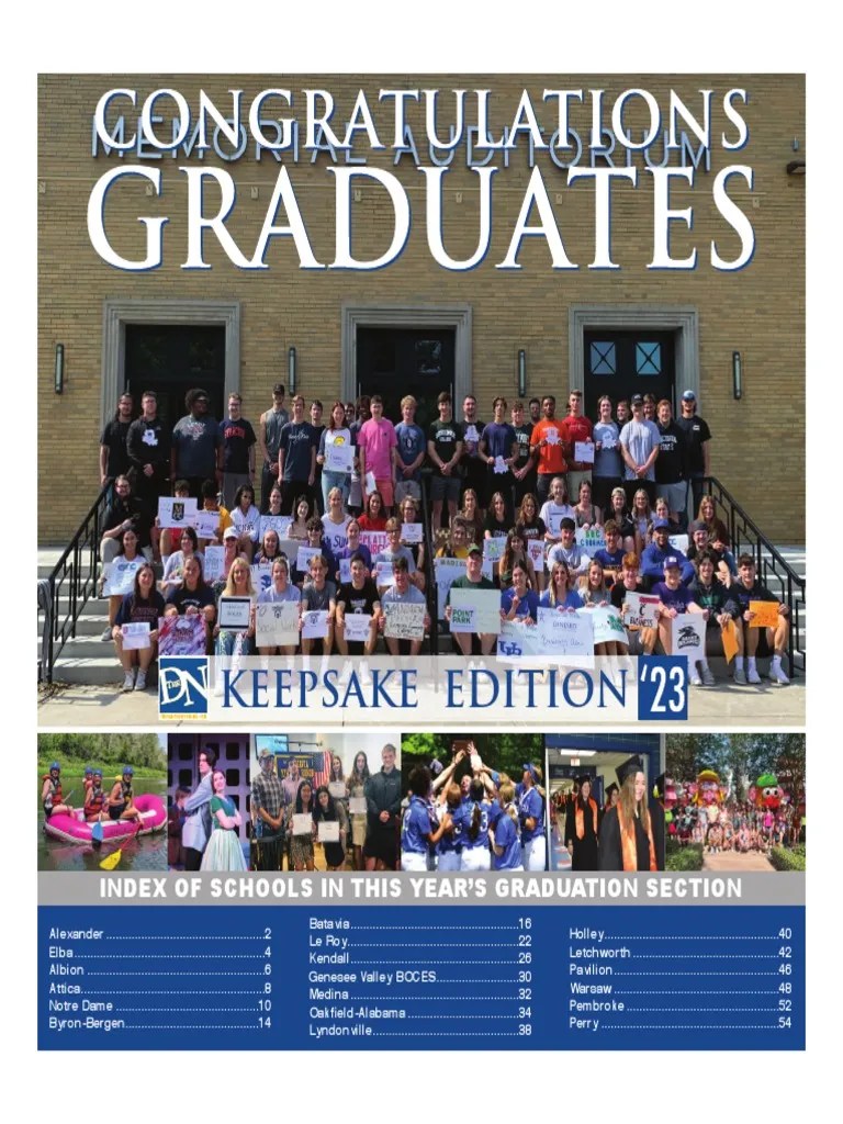 Graduation Keepsake Edition (2023) | PDF