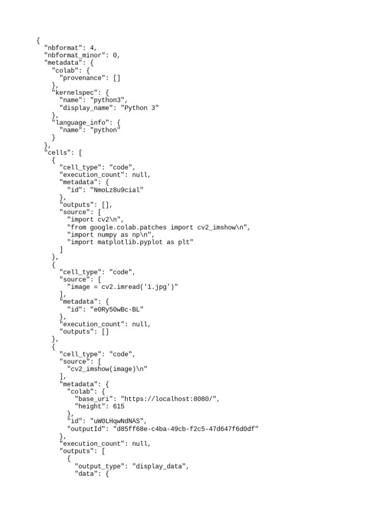Pengolahan Citra - Ipynb | PDF | Computer Programming
