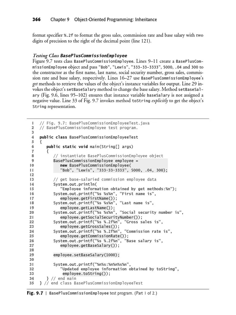 Programming With Java | PDF | Method (Computer Programming) | Class ...