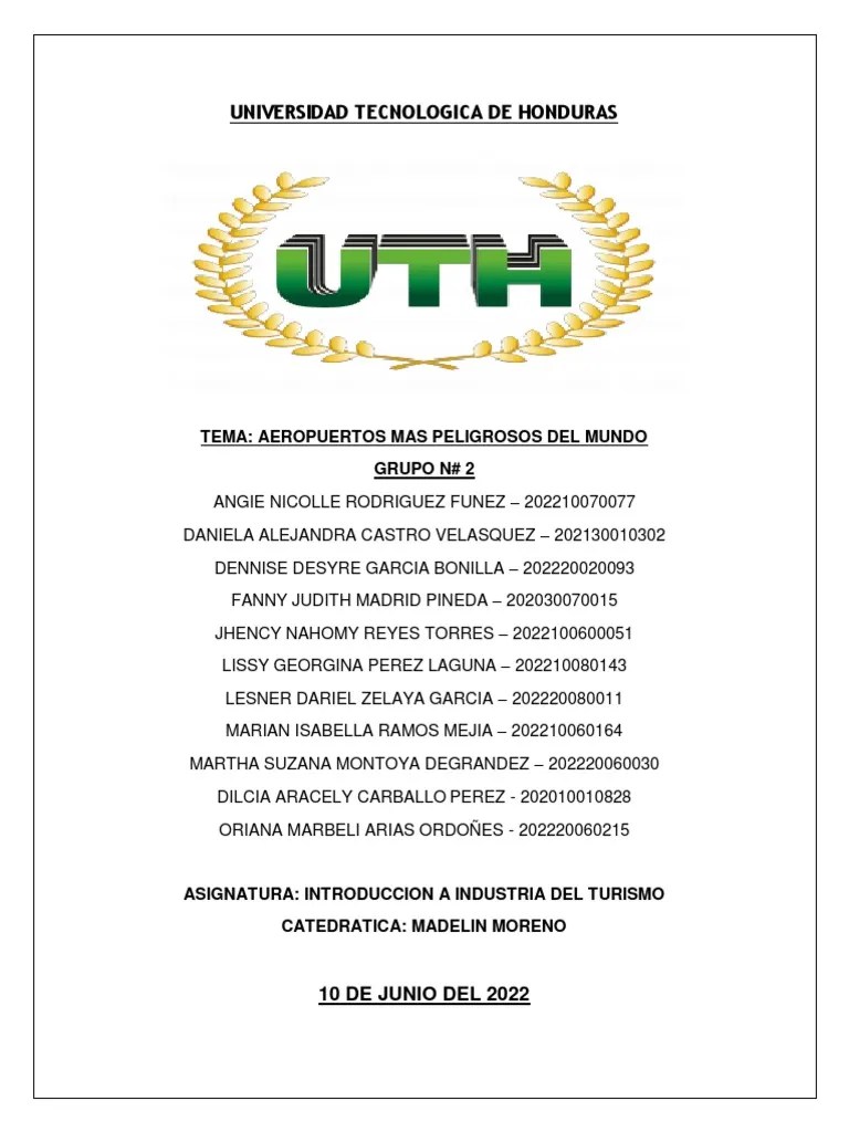 Aeropuertos Mas Peligrosos Del Mundo | PDF | Transporte | Aviación