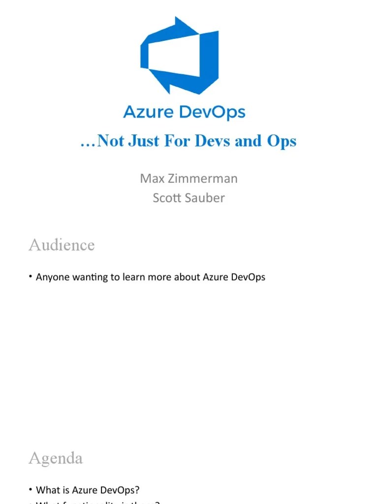 Azure Devops | PDF | Information Technology Management | Software ...