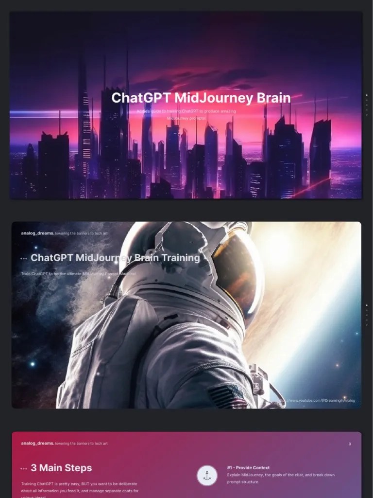 MidJourney Brain ChatGPT Training Guide | Download Free PDF ...