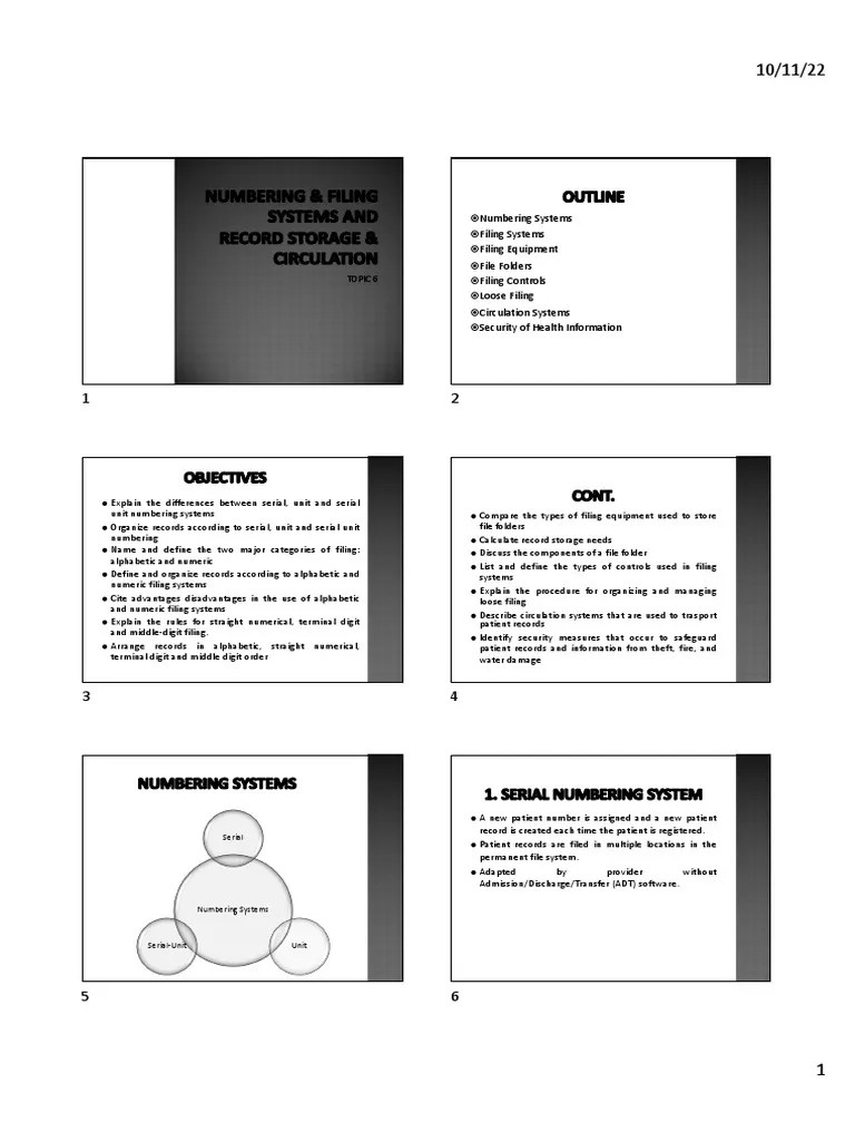Medical Record Numbering Systems Pdf Computer File Health Care