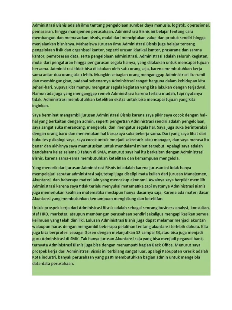 Administrasi Bisnis Pdf