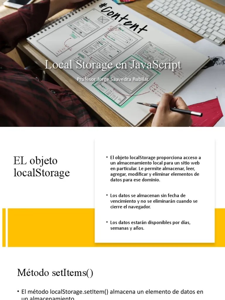 Local Storage En JavaScript | PDF