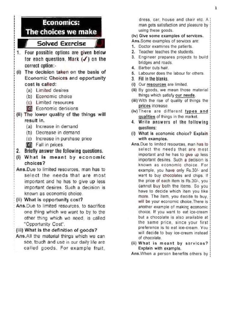 Economics Mcqs | PDF