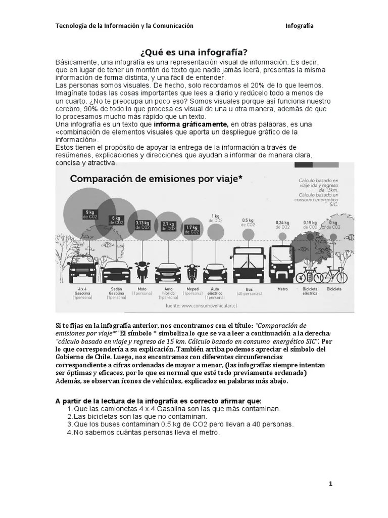 Qué Es Una Infografía | PDF | Infografia | Comunicación