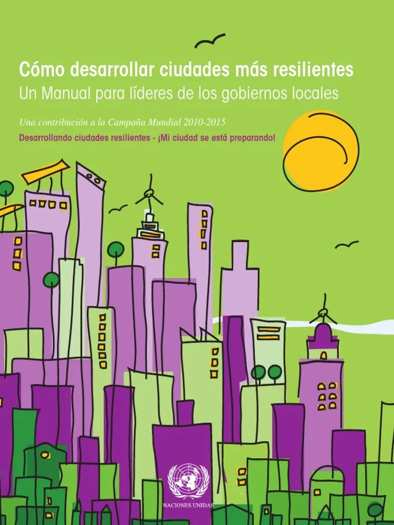 Manual Ciudades Resilientes | PDF | Reducción De Desastres | Inundar