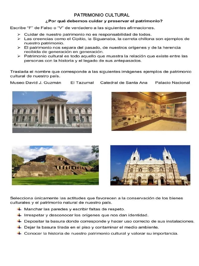 Patrimonio Cultural | PDF