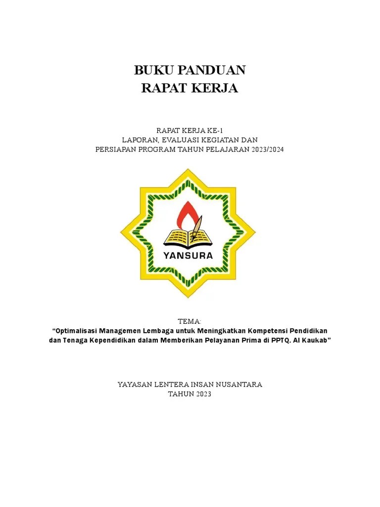 Buku Panduan 1 | PDF