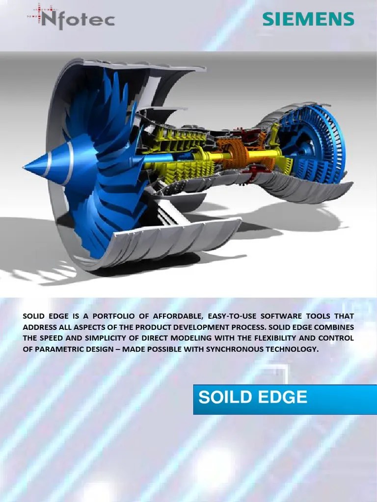 Solid Edge | PDF | Computer Aided Design | 3 D Computer Graphics