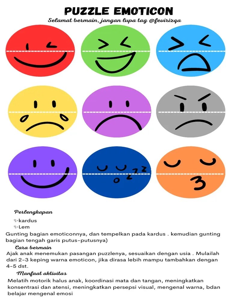 Puzzle Emoticon | PDF