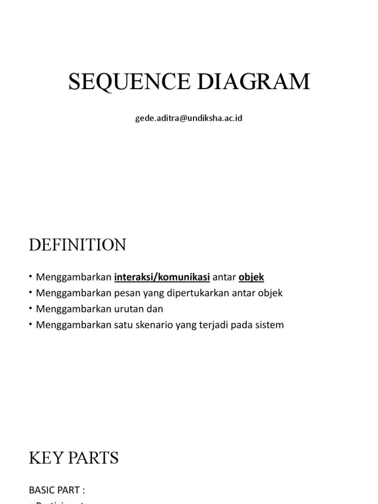 Sequence Diagram | PDF
