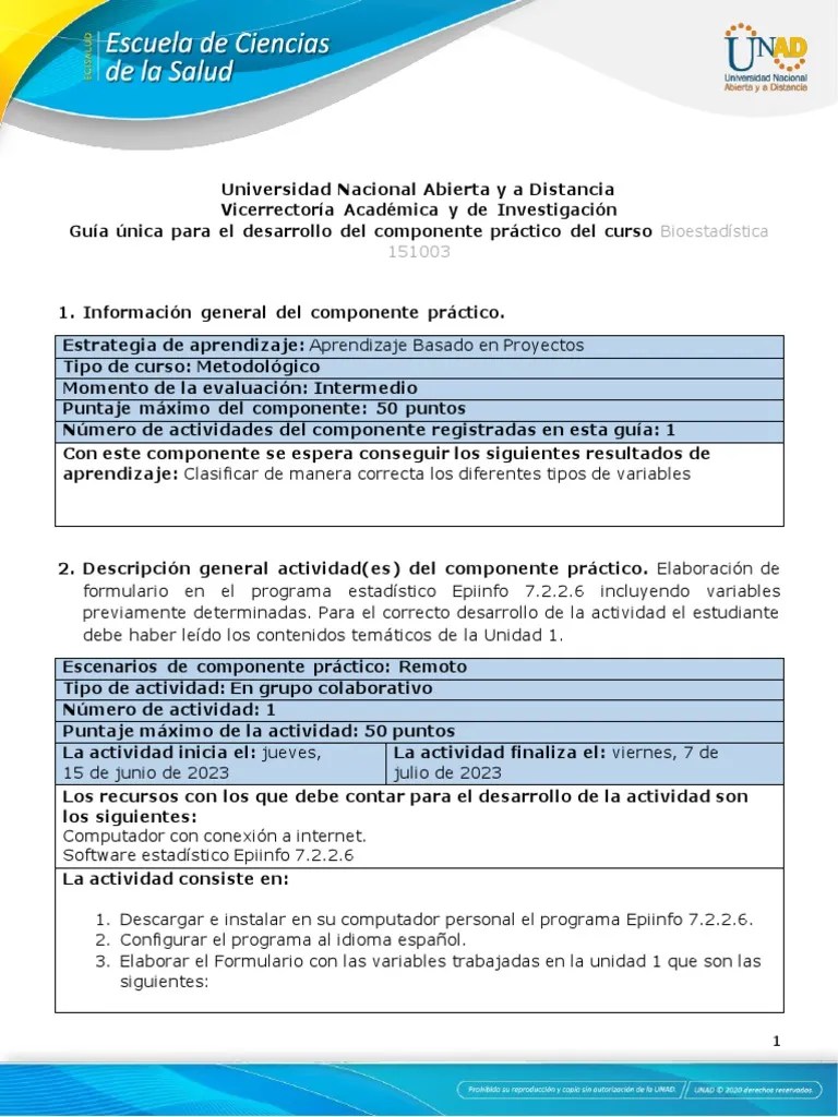 Guía Para El Desarrollo Del Componente Práctico - Unidad 3 - Paso 5 ...