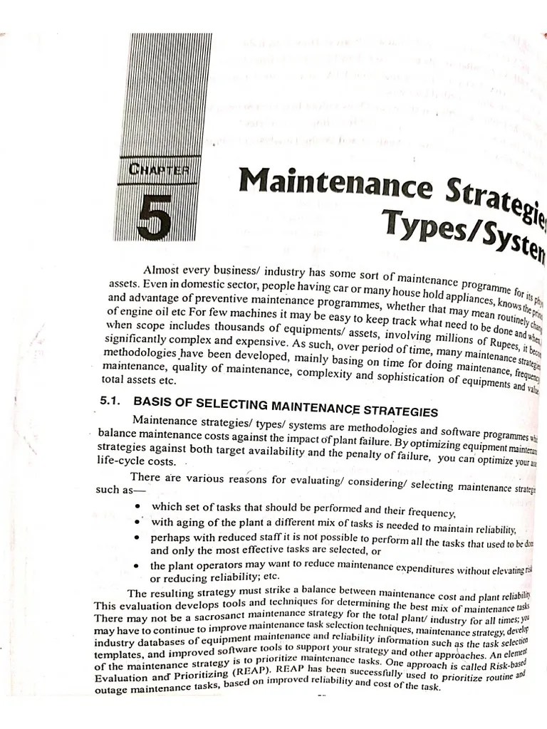 Unit-2 Maintenance Engineering And Management | PDF