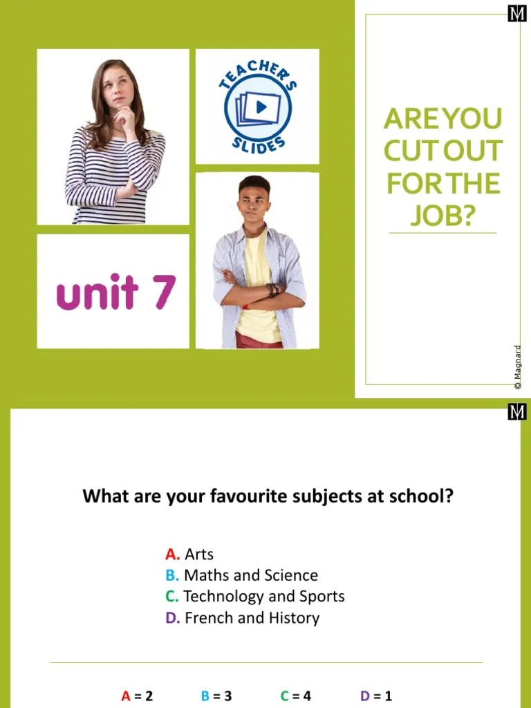 Are You Cut Out For The Job | PDF