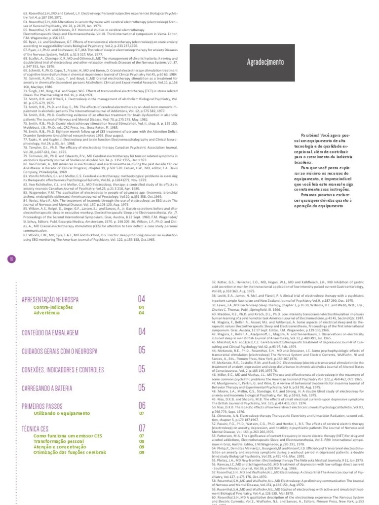 Neurospa - Manual 2016 - 220829 - 202650 | PDF | Psychiatry | Mental ...