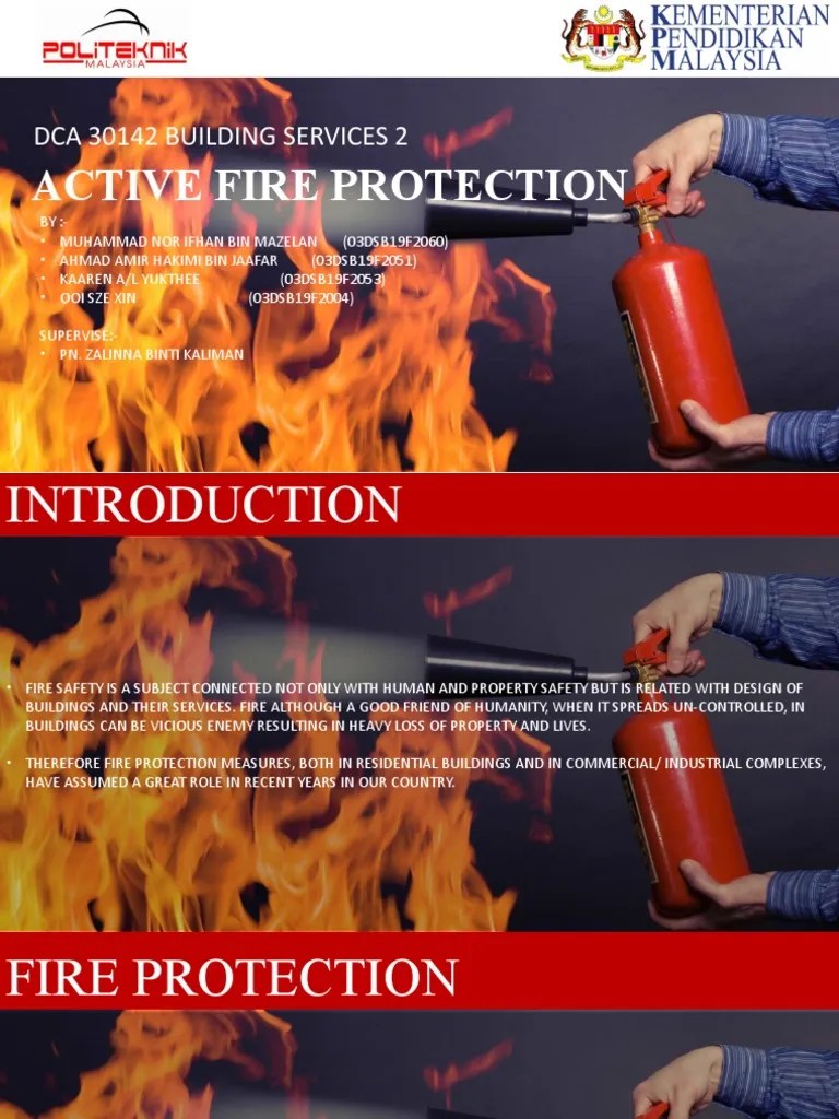 Fire Protection | PDF | Active Fire Protection | Firefighting