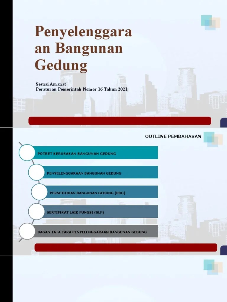 Penyelenggaraan Bangunan Gedung | PDF