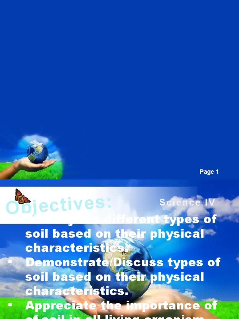 Science 4 Quarter 4 Chapter 1 Lesson 57 Types Of Soil Nechel | Download ...