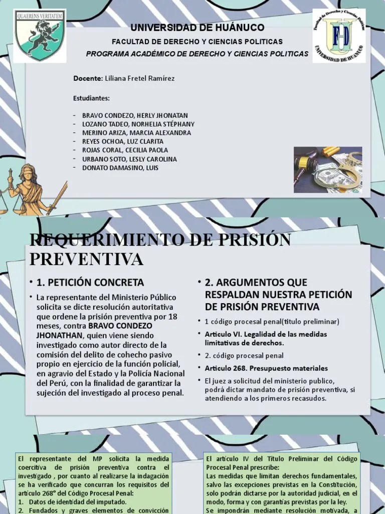 Prisión Preventiva | PDF