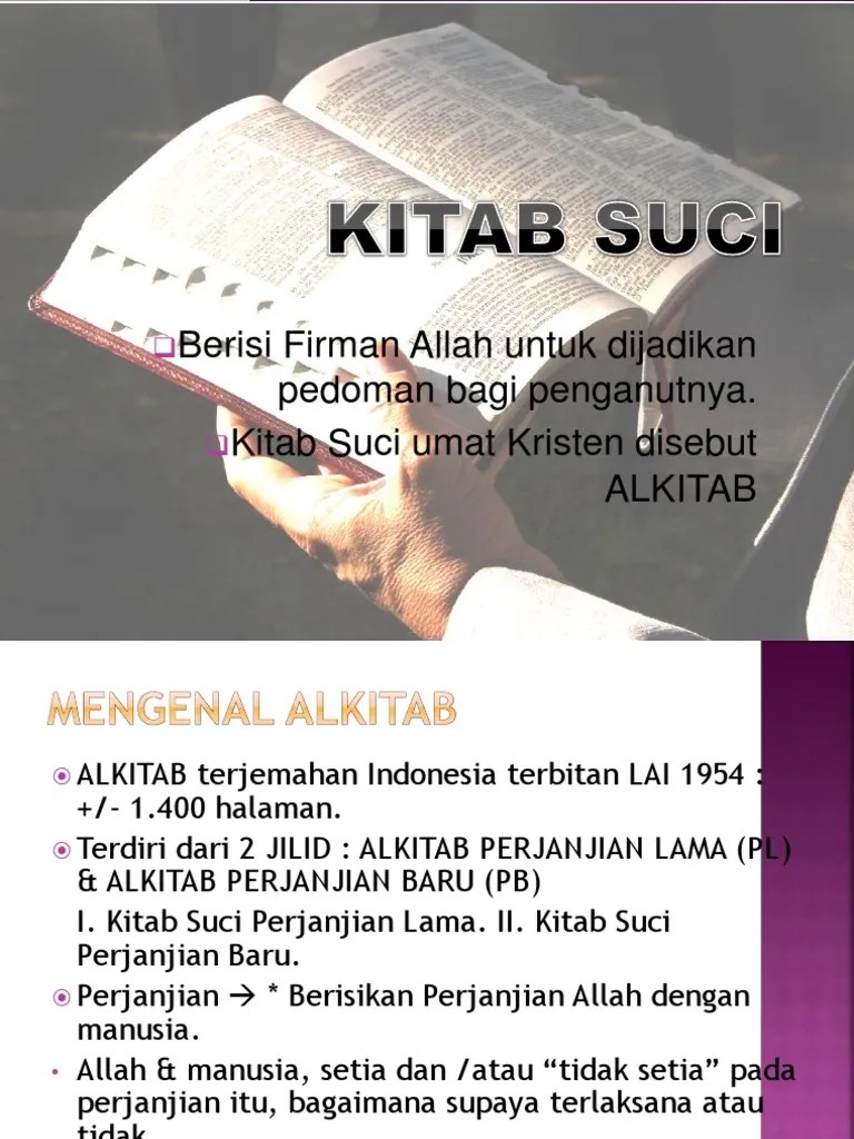 Kitab Suci | PDF | Ilmu Sosial