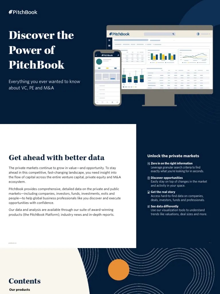 Discover The Power Of PitchBook | PDF | Venture Capital | Corporate Finance