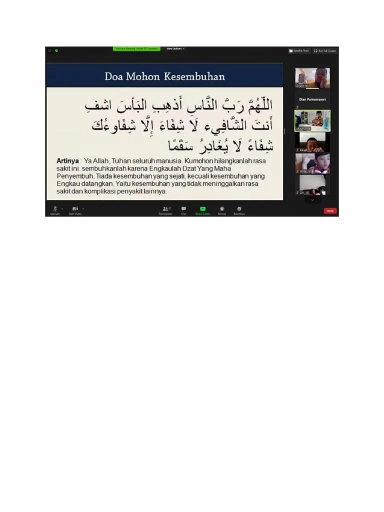 Doa Kesembuhan | PDF